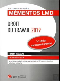 Bertrand.pt - Droit Du Travail 2019 - 14eme Edition - Le Contrat De Travail - La Participation - Droits Des Salari