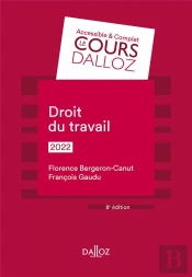 Droit Du Travail 2022 - 8e Ed.