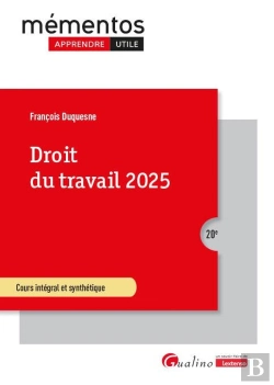 Bertrand.pt - Droit Du Travail 2025 : Cours Intégral Et Synthétique (20e Édition)