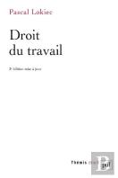 Droit Du Travail (3e Édition)