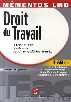 Bertrand.pt - Droit Du Travail (4e Édition)