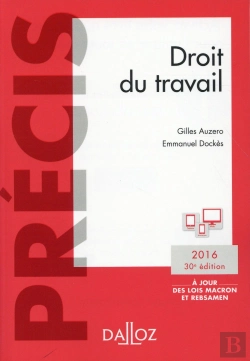 Bertrand.pt - Droit Du Travail. Edition 2016