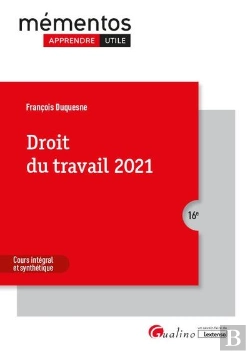 Bertrand.pt - Droit Du Travail (Édition 2021)