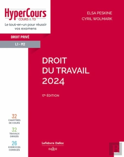 Bertrand.pt - Droit Du Travail (Édition 2024)