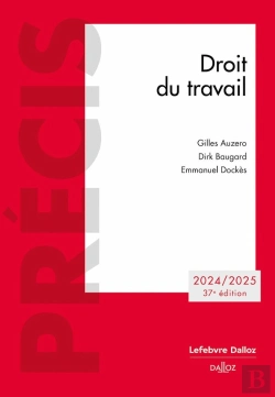 Bertrand.pt - Droit Du Travail (Édition 2024