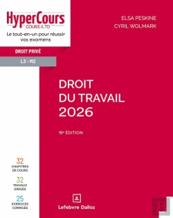 Bertrand.pt - Droit Du Travail (Édition 2026)