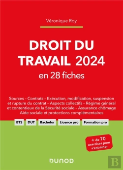 Bertrand.pt - Droit Du Travail En 28 Fiches (Édition 2024)