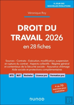 Bertrand.pt - Droit Du Travail En 28 Fiches (Édition 2026)
