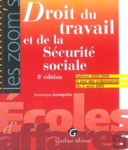 Bertrand.pt - Droit Du  Travail Et De La Securite Sociale 