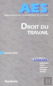 Droit Du Travail ; Licence Maitrise
