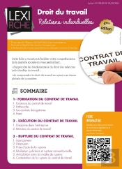 Droit Du Travail - Relations Individuelles