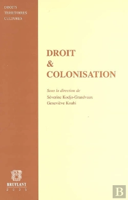 Bertrand.pt - Droit Et Colonisation