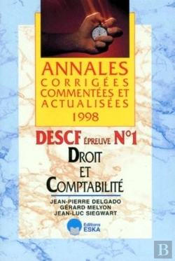 Bertrand.pt - Droit Et Comptabilite Descf Epreuve 1 Annales Corrigees Et Commentees