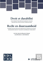 Droit Et Durabilité / Recht En Duurzaamheid