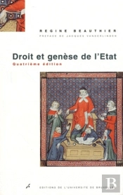 Droit Et Genèse De L'Etat (4e Édition)