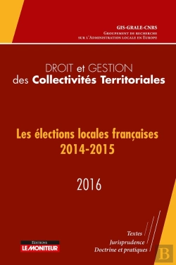 Bertrand.pt - Droit Et Gestion Des Collectivités Territoriales 2016