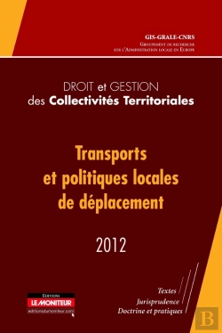 Bertrand.pt - Droit Et Gestion Des Collectivités Territoriales ; Transports Et Politiques Locales De Déplacement