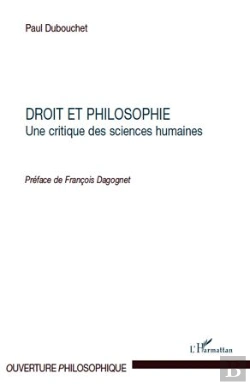 Bertrand.pt - Droit Et Philosophie ; Une Critique Des Sciences Humaines