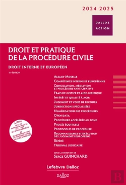 Bertrand.pt - Droit Et Pratique De La Procédure Civile : Droit Interne Et Européen (Édition 2024-2025)