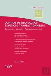 Droit Et Pratique De La Transaction 2010/2011