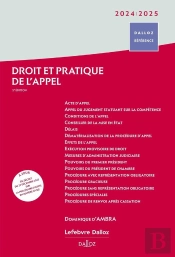 Droit Et Pratique De L'Appel (Édition 2024/2025)