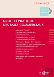 Droit Et Pratique Des Baux Commerciaux 2006/2007 + Cd Rom