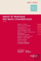 Droit Et Pratique Des Baux Commerciaux (Édition 2021/2022)