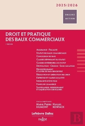 Droit Et Pratique Des Baux Commerciaux (Édition 2025/2026)