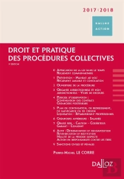 Droit Et Pratique Des Procedures Collectives 2017/2018 - 9e Ed.