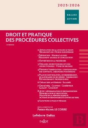 Droit Et Pratique Des Procédures Collectives (Édition 2025/2026)