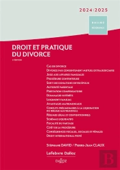 Droit Et Pratique Du Divorce 2024/2025. 6e Ed.