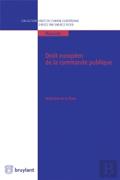 Droit Europeen De La Commande Publique