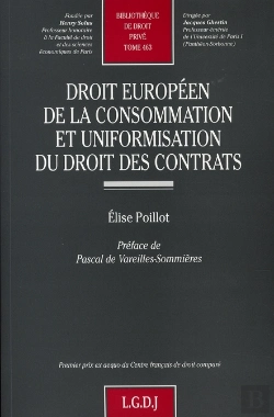 Bertrand.pt - Droit Européen De La Consommation Et Uniformisation Du Droit Des Contrats ; T.463