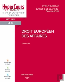 Bertrand.pt - Droit Europeen Des Affaires. 7e Ed.