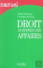 Droit Europeen Des Affaires