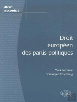 Bertrand.pt - Droit Européen Des Partis Politiques