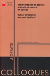 Droit Europeen Du Contrat Et Droits Du Contrat En Europe