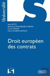 Droit Europeen Et Compare Des Contrats - Nouveaute