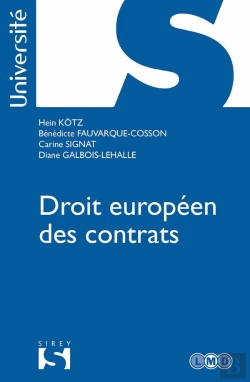 Bertrand.pt - Droit Europeen Et Compare Des Contrats - Nouveaute