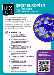 Droit Européen