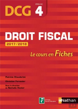 Bertrand.pt - Droit Fiscal 2017/2018 Dcg - Epreuve 4 - Le Cours En Fiches