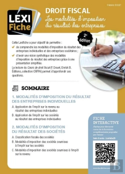 Bertrand.pt - Droit Fiscal (2e Édition)