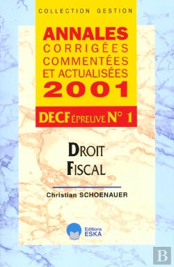 Bertrand.pt - Droit Fiscal Decf 1 2001