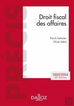 Bertrand.pt - Droit Fiscal Des Affaires 2023/2024. 22e Ed.