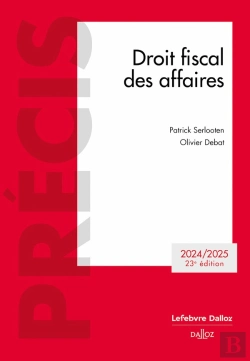 Bertrand.pt - Droit Fiscal Des Affaires (Édition 2024/2025)