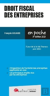 Droit Fiscal Des Entreprises (3e Édition)