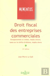 Droit Fiscal Des Entreprises Commerciales ; 10e Edition