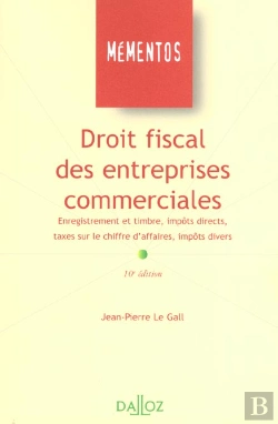 Bertrand.pt - Droit Fiscal Des Entreprises Commerciales ; 10e Edition