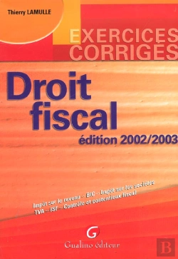Bertrand.pt - Droit Fiscal ; Edition 2002-2003