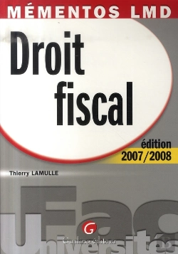 Bertrand.pt - Droit Fiscal (Édition 2007-2008)